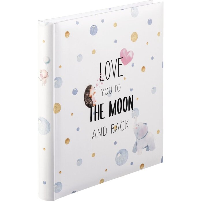 Hama Álbum Bebé A La Luna 29x32 cm 60 páginas blancas