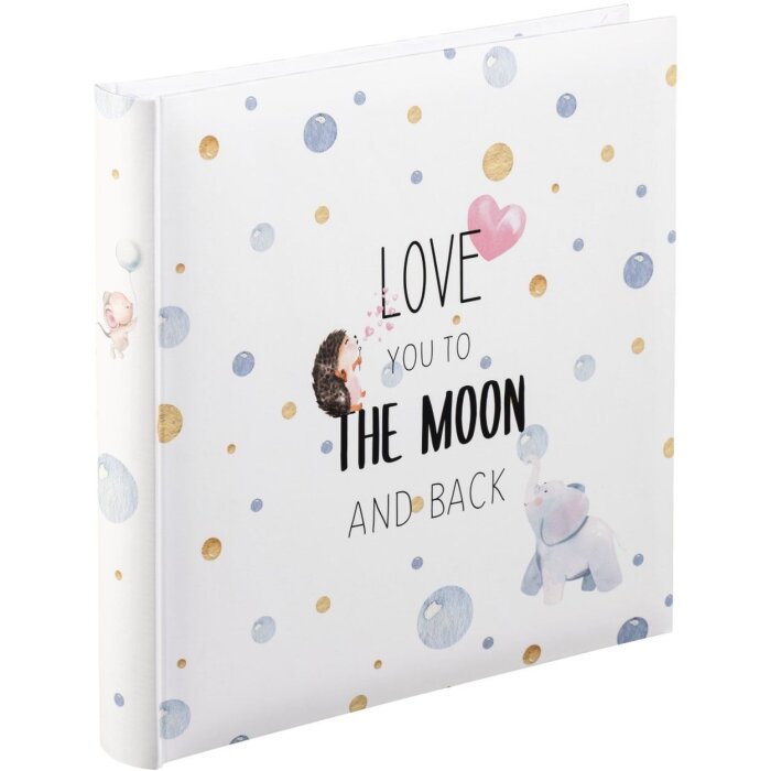 Hama Álbum Bebé A La Luna 25x25 cm 50 páginas blancas