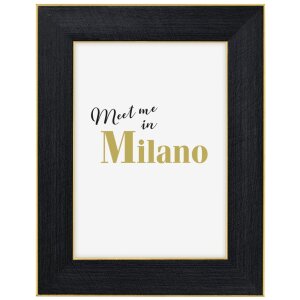 Marco de fotos Milano 13x18 cm negro