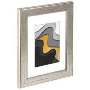 Marco de madera Hama Vigo 40x50 cm plata