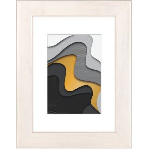 Marco de madera Hama Vigo 21x30 cm blanco
