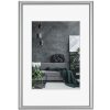Marco de aluminio Detroit 40x50 cm plata cristal normal