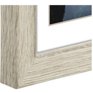 Marco de madera Oslo 30x40 cm pino gris