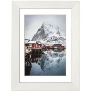 Marco de madera Oslo 15x20 cm blanco