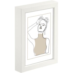 Marco de madera Copenhague 50x70 cm blanco