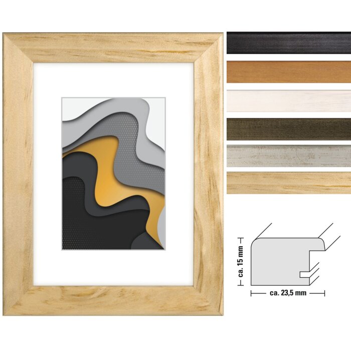 Marco de madera Hama Vigo de 10x15 cm a 50x70 cm