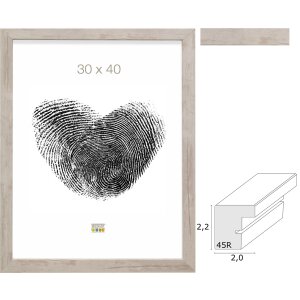 Marco de madera S45RH1AR natural