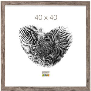 Marco de madera S45RH7AR gris-beige Cristal antirreflectante