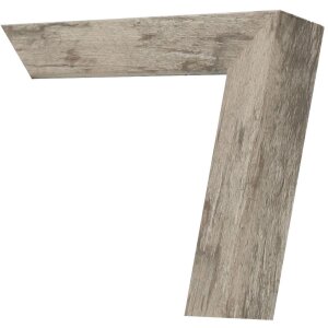 Marco de madera S45RH7AR gris-beige Cristal antirreflectante