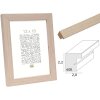 Marco de madera S45RJ1AR roble claro Cristal antirreflejos