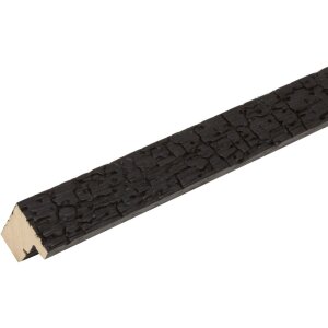 Marco de madera S45RL negro y gris