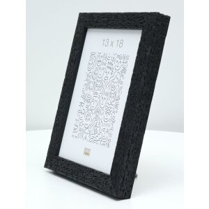 Marco de madera S45RL negro y gris