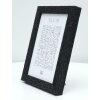 Marco de madera S45RL negro y gris