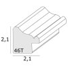 Marco de madera S46TG aspecto madera bruta