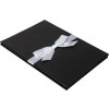 HNFD Leporello Lona negro 12 fotos 15x20 cm páginas blancas