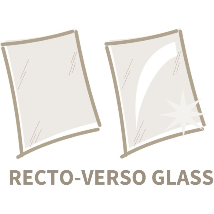 Marco de cristal 60x80 cm Cristal Premium