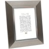 Marco de plástico S41N plata 15x15 cm cristal premium