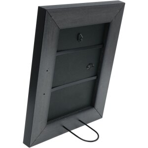 Marco de plástico S41N negro 10x15 cm Cristal Premium