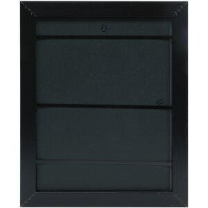 Marco de plástico S41N negro 10x15 cm Cristal Premium