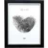 Marco de plástico S41N negro 10x15 cm Cristal Premium