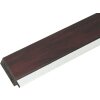 Marco de plástico S41N caoba 40x50 cm cristal premium
