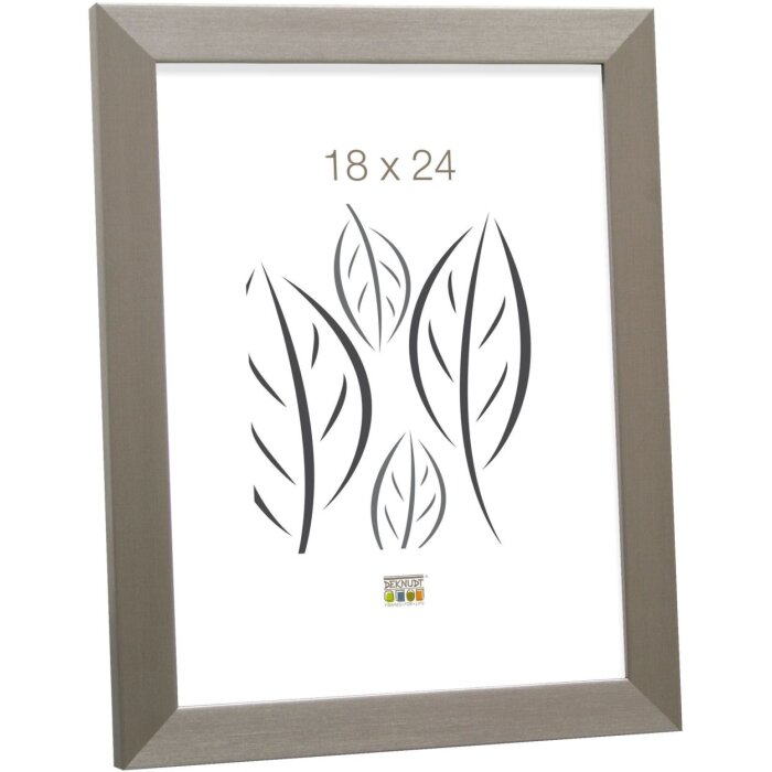 Marco de plástico S41VD1 plata 10x15 cm cristal antirreflejos