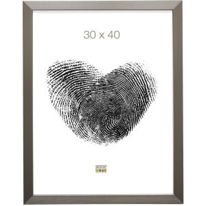 Marco de plástico S41VD1 plata 10x15 cm cristal antirreflejos