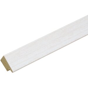 Marco de fotos de plástico Deknudt S41VF1 Blanco 20x20 cm Vidrio Antirreflejos