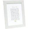 Marco de plástico Deknudt S41VF1 blanco 20x30 cm cristal antirreflejos