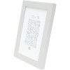 Marco de plástico Deknudt S41VF1 blanco 20x30 cm cristal antirreflejos