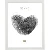 Marco de plástico Deknudt S41VF1 blanco 20x30 cm cristal antirreflejos