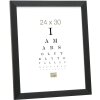 Marco de plástico S41VH2 negro 10x15 cm cristal antirreflejos