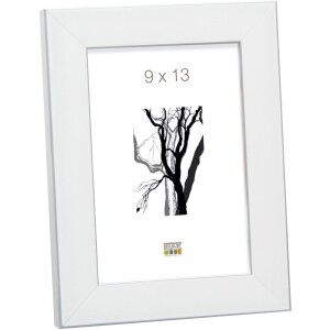 Marco de plástico S41VK blanco 18x24 cm Cristal...