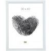 Marco de plástico S41VK blanco 30x40 cm Cristal Premium