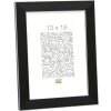 Marco de plástico S41VK negro 13x18 cm cristal premium