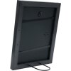 Marco de plástico S41VK negro 13x18 cm cristal premium
