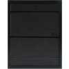 Marco de plástico S41VK negro 13x18 cm cristal premium