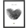 Marco de plástico S41VK negro 30x40 cm cristal premium