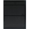 Marco de plástico S41VK marrón 20x20 cm Cristal premium