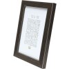 Marco de plástico S41VK marrón 30x40 cm Cristal premium