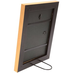 Marco de madera Deknudt S42L oro 30x40 cm cristal premium
