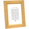 Marco de madera Deknudt S42L oro 30x40 cm cristal premium