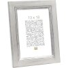Marco de madera S42L plata 10x15 cm cristal premium