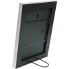Marco de madera S42L plata 10x15 cm cristal premium