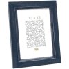 Marco de madera S42L azul 20x20 cm cristal premium