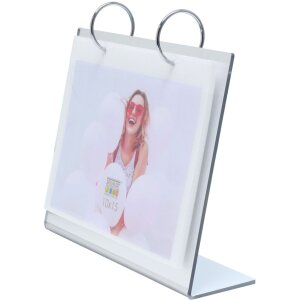 Carpeta de anillas con 6 fundas para 12 fotos 10x15 cm