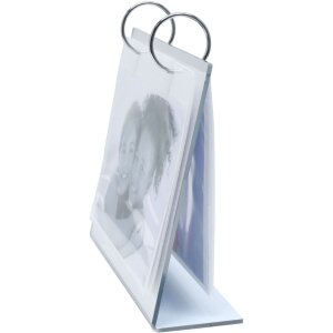 Carpeta de anillas con 6 fundas para 12 fotos 10x15 cm