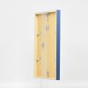 Efecto marco de madera perfil 35 azul 10x10 cm cristal normal