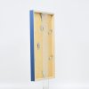 Efecto marco de madera perfil 35 azul 10x10 cm cristal normal