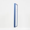 Efecto marco de madera perfil 35 azul 10x10 cm cristal normal